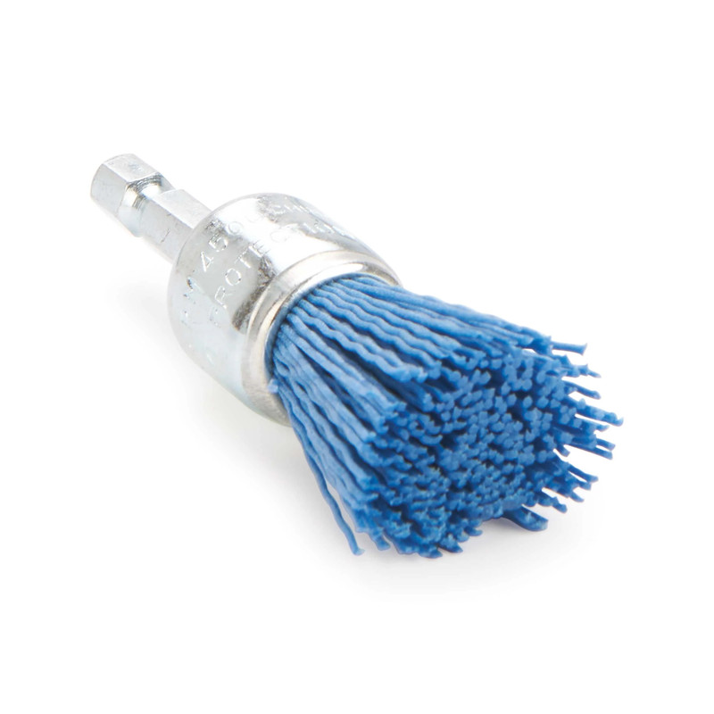 3/4" End Brush - Grit:240 Grit